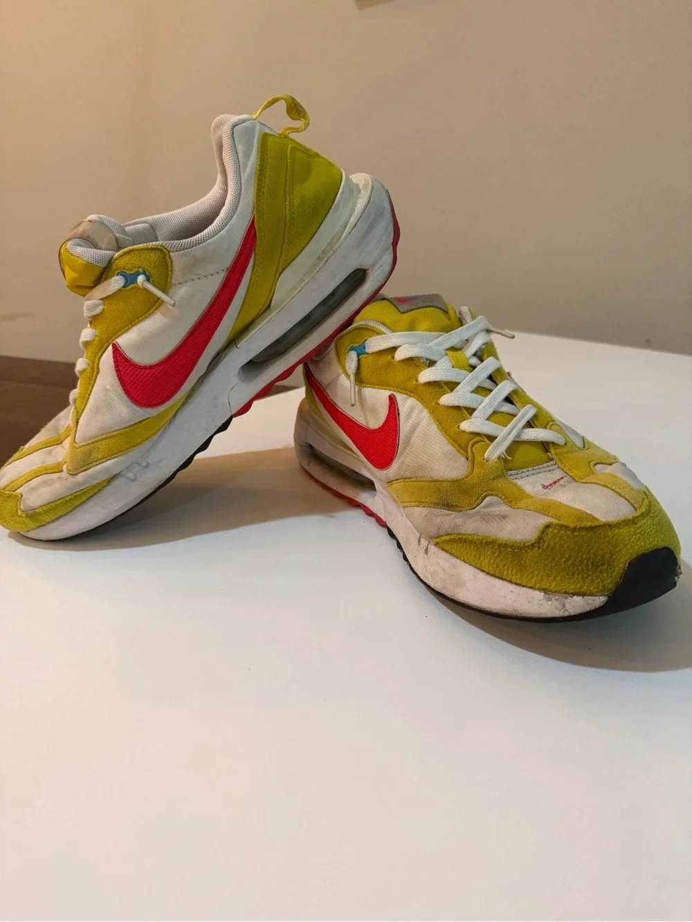 Nike Yellow & Pink Swoosh Runner Sneakers